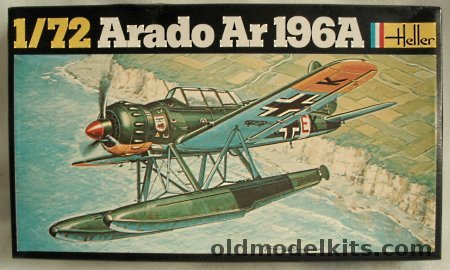 Heller 1/72 Arado AR-196A Floatplane - Luftwaffe 2/SAGr 125 1942 or 102 Sq Romanian Air Force Odessa 1943, 241 plastic model kit